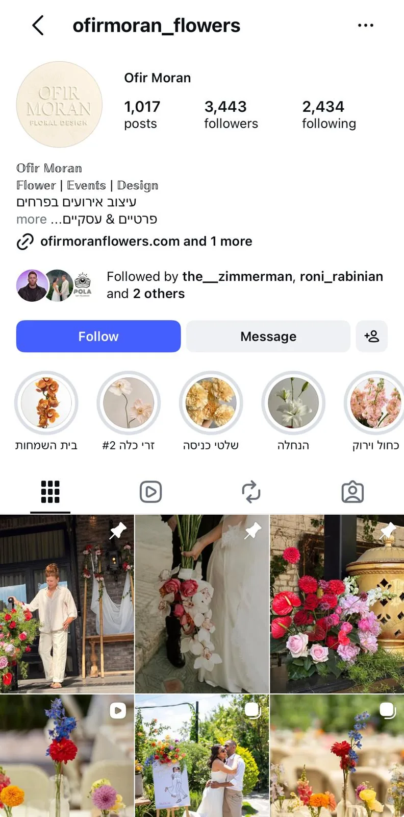 אופיר מורן — אחרי