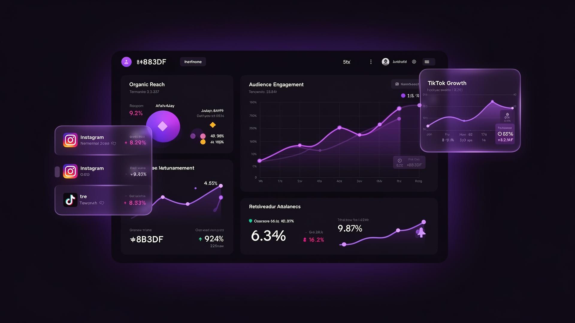 RapidGrow analytics dashboard